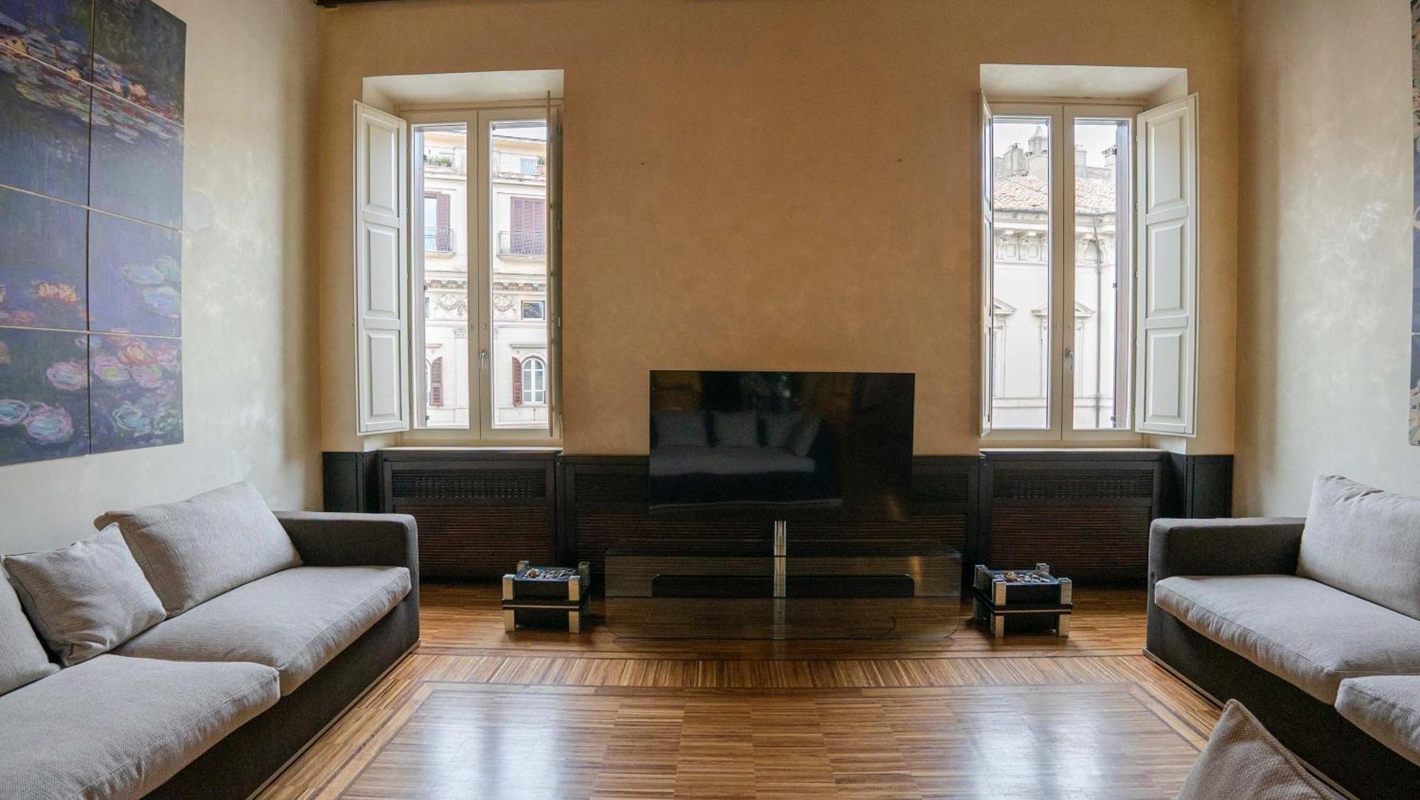 Piazza Venezia Charming Apartments With View Rom Exterior foto